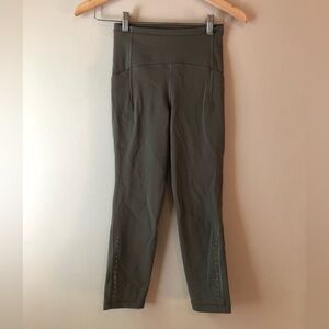 🔶 Lululemon | Sz 2, Forest Green Leggings